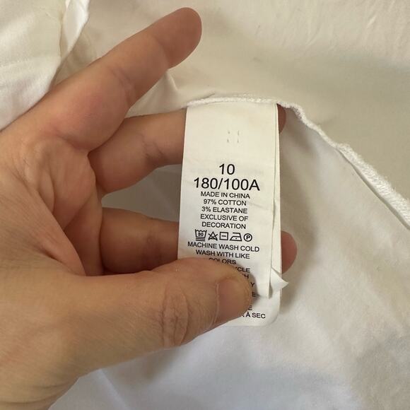 Kate Spade Poplin Cutwork Shirt - Picture 4 of 7